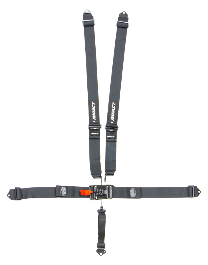 Impact Racing 59111111 - 5-PT Harness System Int L&L PD Ind