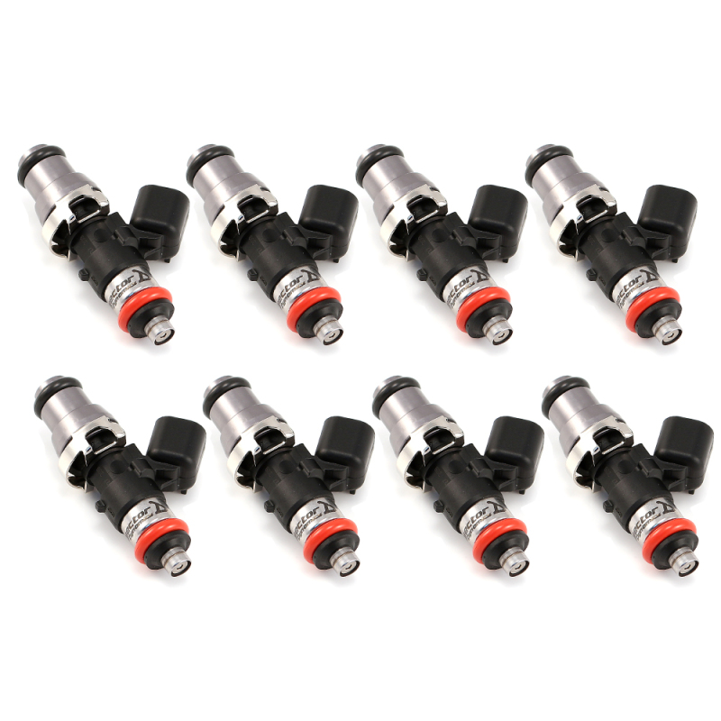 Injector Dynamics 2600.48.14.15.8 - 2600-XDS Injectors - 48mm Length - 14mm Top - 15mm Lower O-Ring (Set of 8)