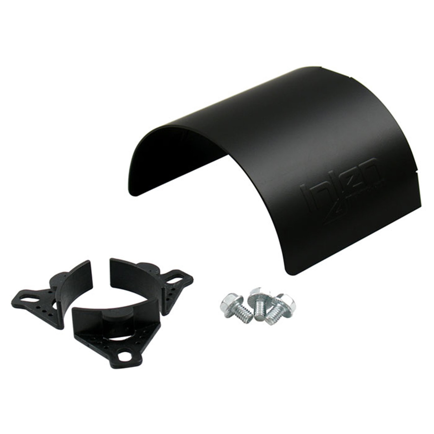 Injen HS3500BLK - Aluminum Air Filter Heat Shield Universal Fits 3.50 Black