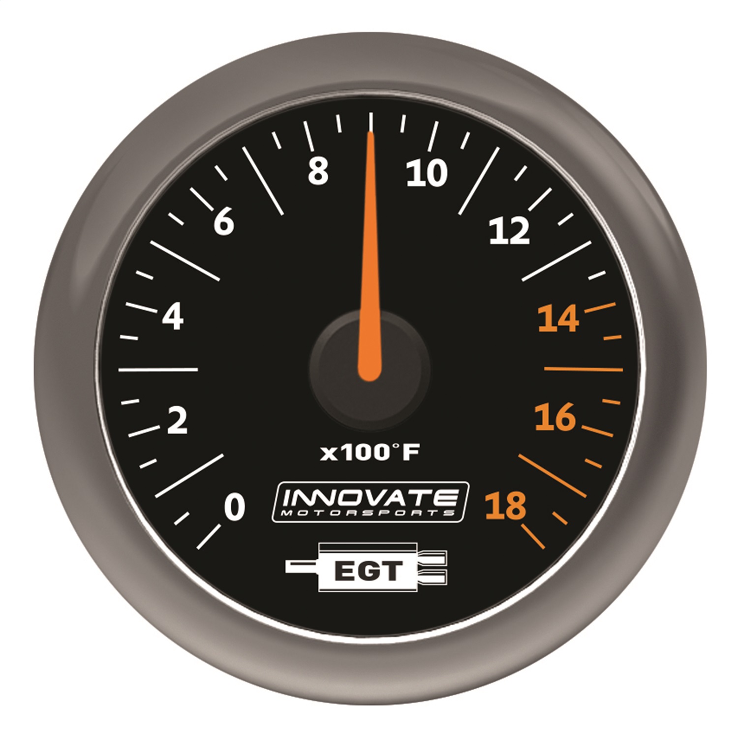 Innovate 3865 - MTX Analog Exhaust Gas Temperature Gauge Kit - Black Dial