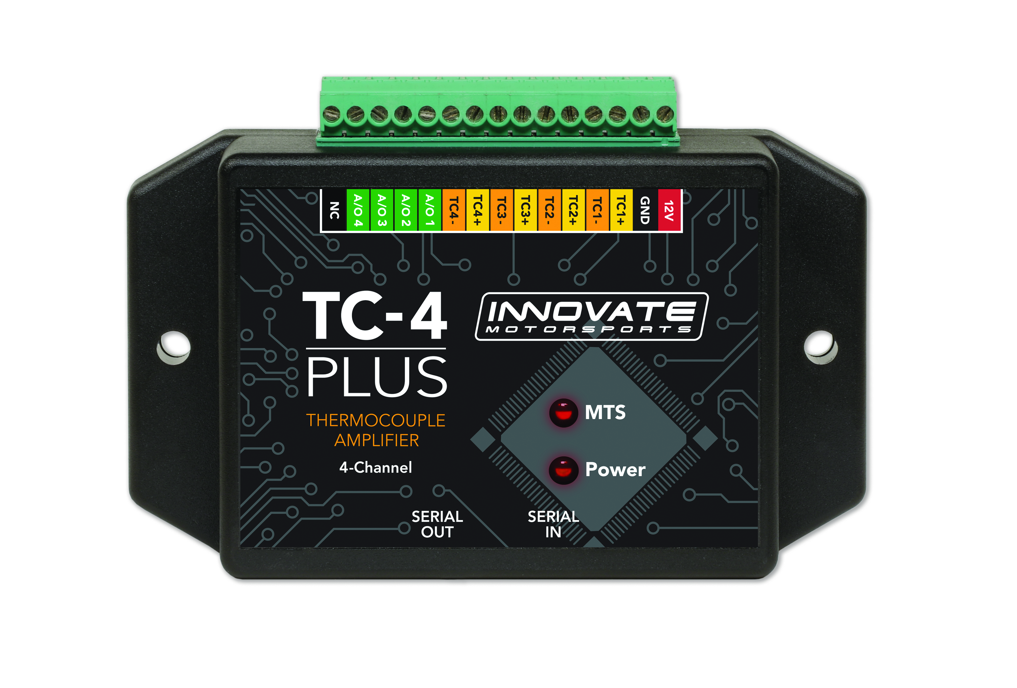 Innovate 39150 - TC-4 PLUS: 4 Channel Sensor Interface Innovate 39150 - TC-4 PLUS: 4 Channel Sensor Interface