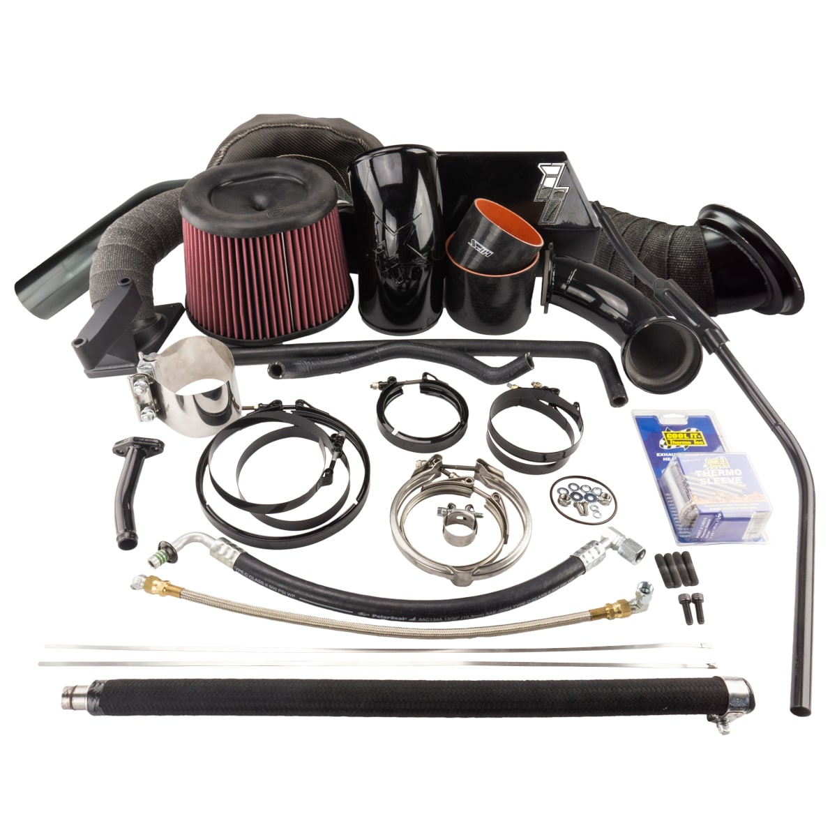 Industrial Injection 227456K - Dodge Quick Spool Compound Turbo Kit For 03-07 3rd Gen 5.9L Cummins Kit Only Industrial Injection 227456K - Dodge Quick Spool Compound Turbo Kit For 03-07 3rd Gen 5.9L Cummins Kit Only