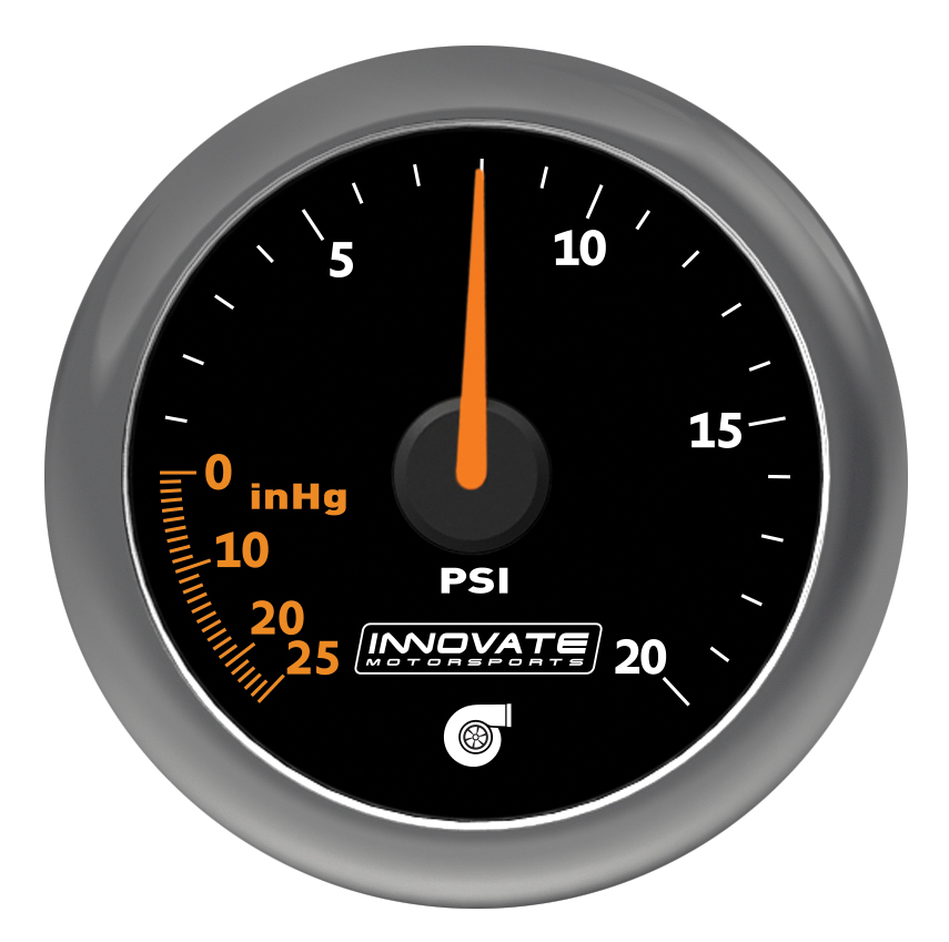 Innovate 38570 - MTX-A: 20 PSI Vacuum / Boost Gauge Innovate 38570 - MTX-A: 20 PSI Vacuum / Boost Gauge