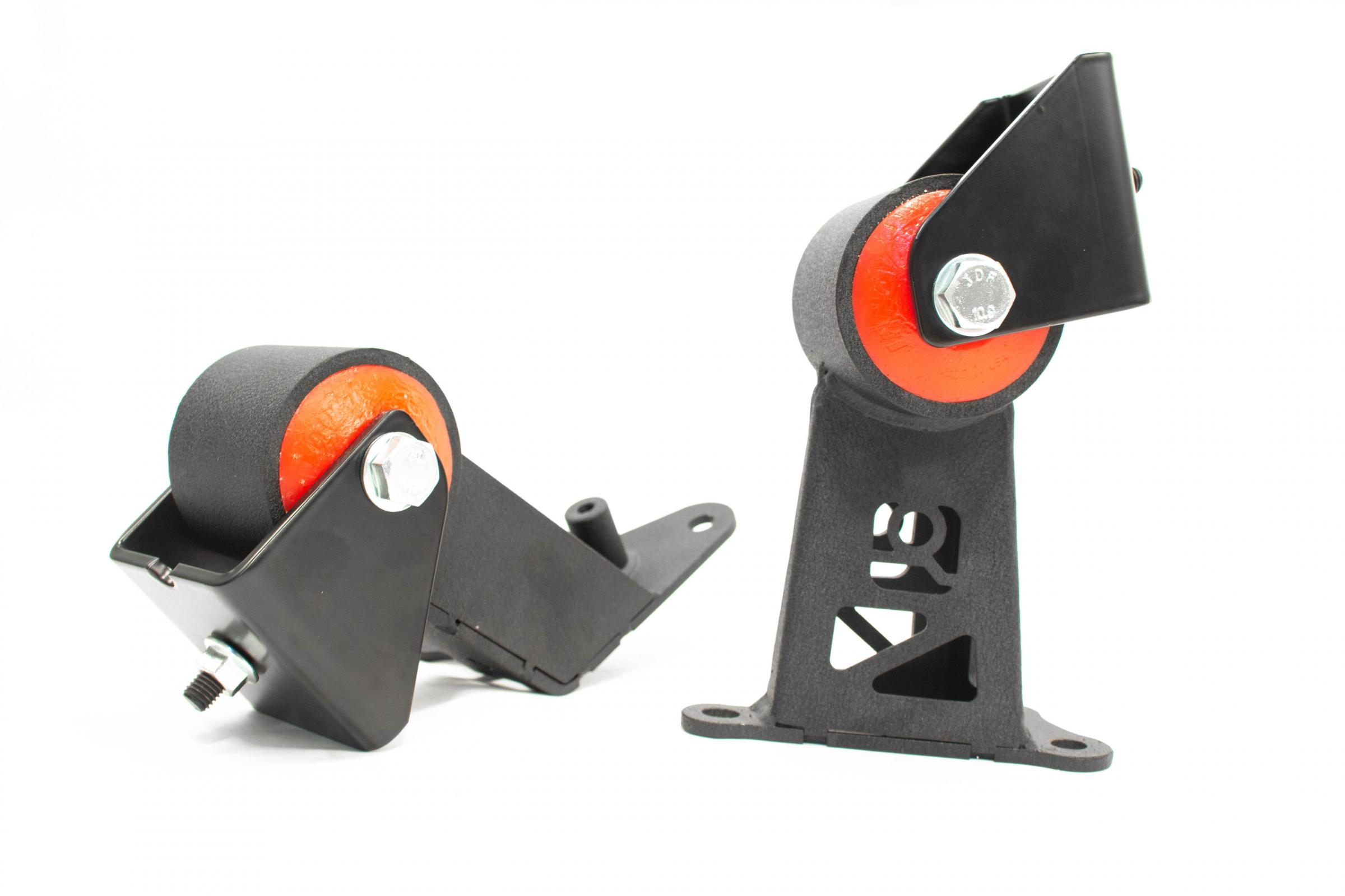 Innovative Mounts 113650-85A - 06-15 Mazda Miata Replacement Engine Mount Kit NC Grey/400-500Hp