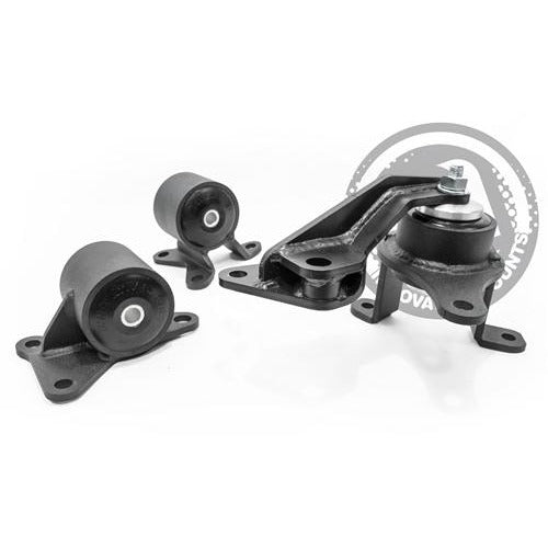 Innovative Mounts 20250-85A - 98-02 Accord Replacement/Conversion Engine Mount Kit F-Series/H-Series 98+ Manual 400-500HP 85A Grey