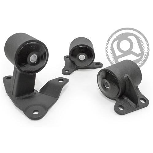 Innovative Mounts 29950-85A - 94-97 Accord DX/LX 95-98 Odyssey Conversion Engine Mount Kit F-Series Auto To Manual 400-500HP 85A Grey Innovative Mounts 29950-85A - 94-97 Accord DX/LX 95-98 Odyssey Conversion Engine Mount Kit F-Series Auto To Manual 400-500HP 85A Grey