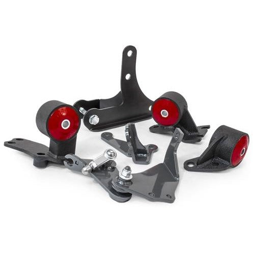 Innovative Mounts 49152-85A - 88-91 Civic/CRX Conversion Engine Mount Kit D-Series 92+ Engines/Cable 2 Hydro/Manual 400-500HP 85A Grey Innovative Mounts 49152-85A - 88-91 Civic/CRX Conversion Engine Mount Kit D-Series 92+ Engines/Cable 2 Hydro/Manual 400-500HP 85A Grey
