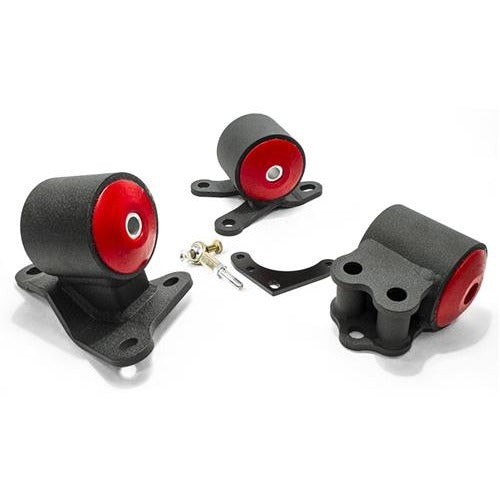 Innovative Mounts 40150-85A - 92-95 Civic 94-01 Integra Conversion Engine Mount Kit B Series Manual Hydro 2 Cable 400-500HP 85A Grey