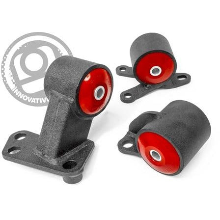 Innovative Mounts 49551-95A - 94-01 Integra Conversion Engine Mount Kit B/D-Series Auto To Manual Hydro 2 Bolt Driver Post Mount 500+HP 95A Red Innovative Mounts 49551-95A - 94-01 Integra Conversion Engine Mount Kit B/D-Series Auto To Manual Hydro 2 Bolt Driver Post Mount 500+HP 95A Red