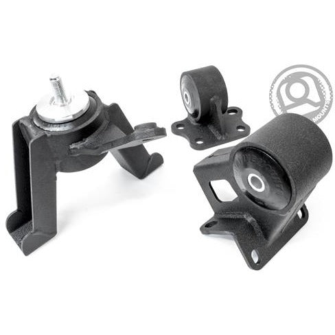 Innovative Mounts 60551-95A - 00-05 Mr2 Mrs Replacement Engine Mount Kit 1Z-FE Manual 500+HP 95A Red Innovative Mounts 60551-95A - 00-05 Mr2 Mrs Replacement Engine Mount Kit 1Z-FE Manual 500+HP 95A Red