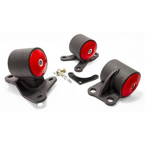 Innovative Mounts 49553-85A - 92-95 Civic 94-01 Integra Conversion Engine Mount Kit B/D-Series Manual Hydro 2 Cable 400-500HP 85A Grey Innovative Mounts 49553-85A - 92-95 Civic 94-01 Integra Conversion Engine Mount Kit B/D-Series Manual Hydro 2 Cable 400-500HP 85A Grey