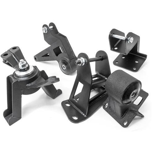 Innovative Mounts 90551-95A - 00-05 Mr2-S Conversion Engine Mount Kit K Series/Manual /Smt 500+HP 95A Red