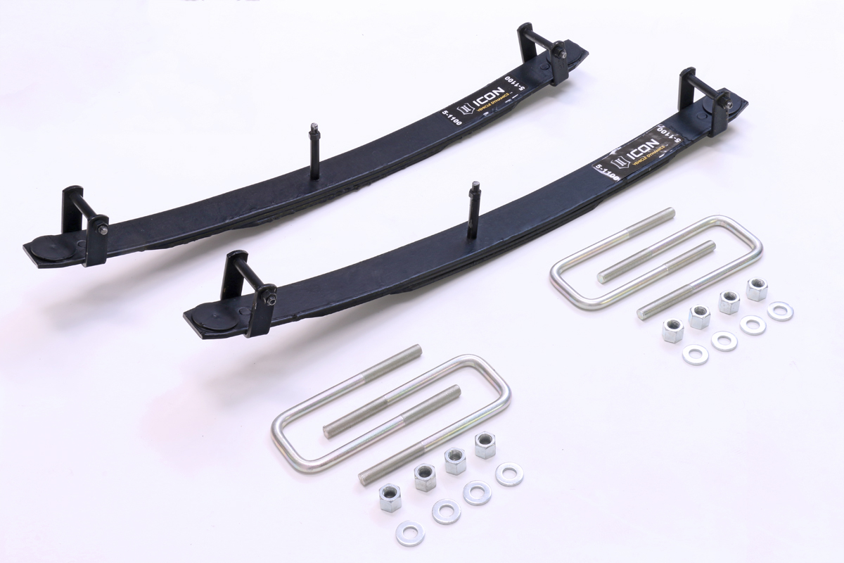 Icon 51100 - 1996+ Toyota Tacoma / 00-06 Toyota Tundra 1.5in Add-A-Leaf Kit Icon 51100 - 1996+ Toyota Tacoma / 00-06 Toyota Tundra 1.5in Add-A-Leaf Kit