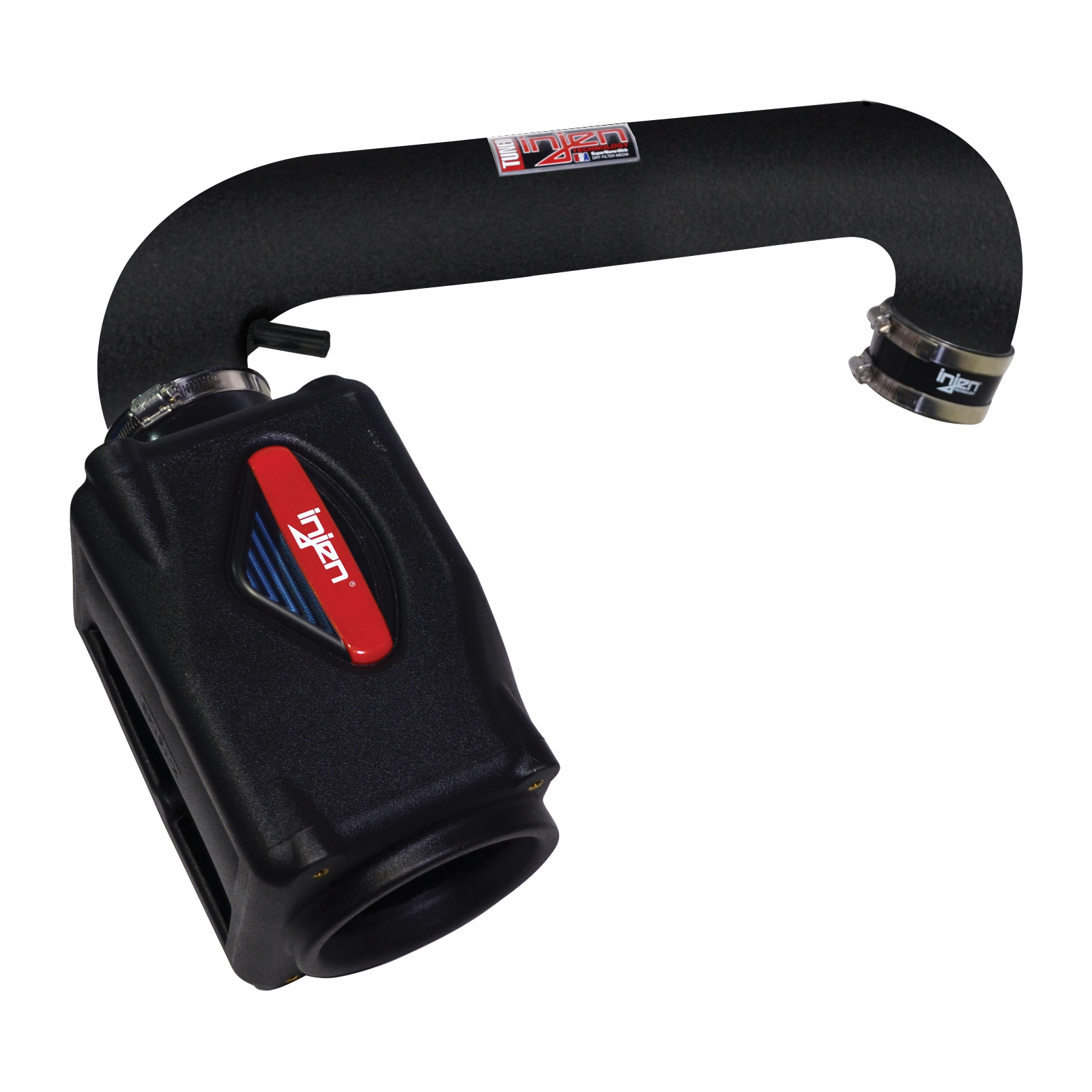 Injen PF8051WB - 09-10 Dodge Ram Truck 5.7L-V8 HEMI Power Flow w/ Box Wrinkle Black Power-Flow Air Intake Syste