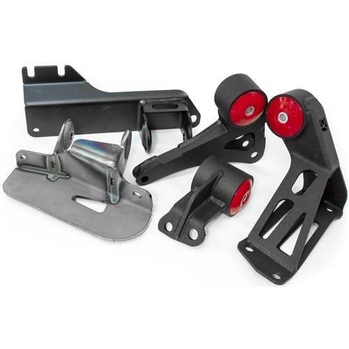 Innovative Mounts 99150-95A - 88-91 Civic/CRX Conversion Mount Kit K Series Manual 500+HP 95A Red Innovative Mounts 99150-95A - 88-91 Civic/CRX Conversion Mount Kit K Series Manual 500+HP 95A Red