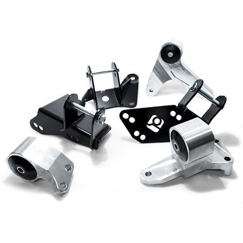 Innovative Mounts B90051-85A - 96-00 Civic Billet Conversion Mount Kit K Series Manual Eg Subframe 400-500HP 85A Grey