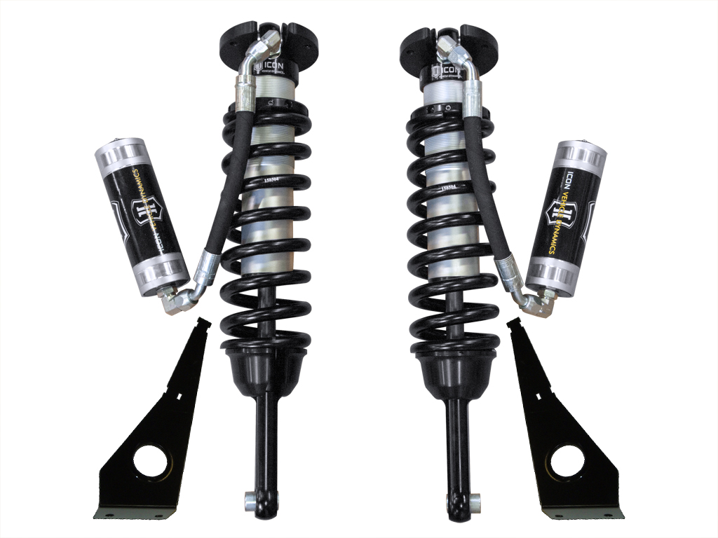 Icon 58731-CB - 2005+ Toyota Tacoma 2.5 Custom Shocks VS RR Coilover Kit w/Procomp 6in