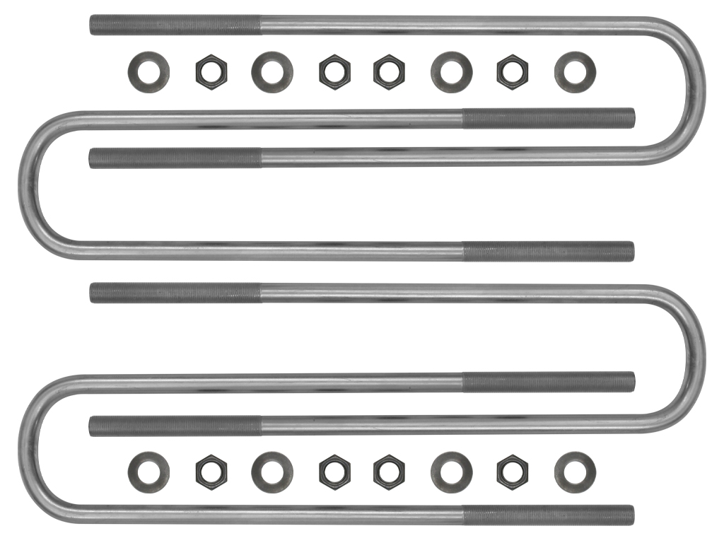 Icon 67002 - 2011+ Ford F-250/F-350 Rear 17in U-Bolt Kit Icon 67002 - 2011+ Ford F-250/F-350 Rear 17in U-Bolt Kit