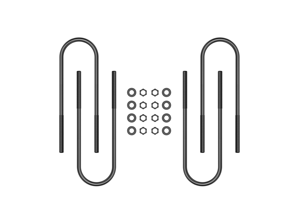 Icon 67003 - 2011+ Ford F-250/F-350 Rear 15in U-Bolt Kit
