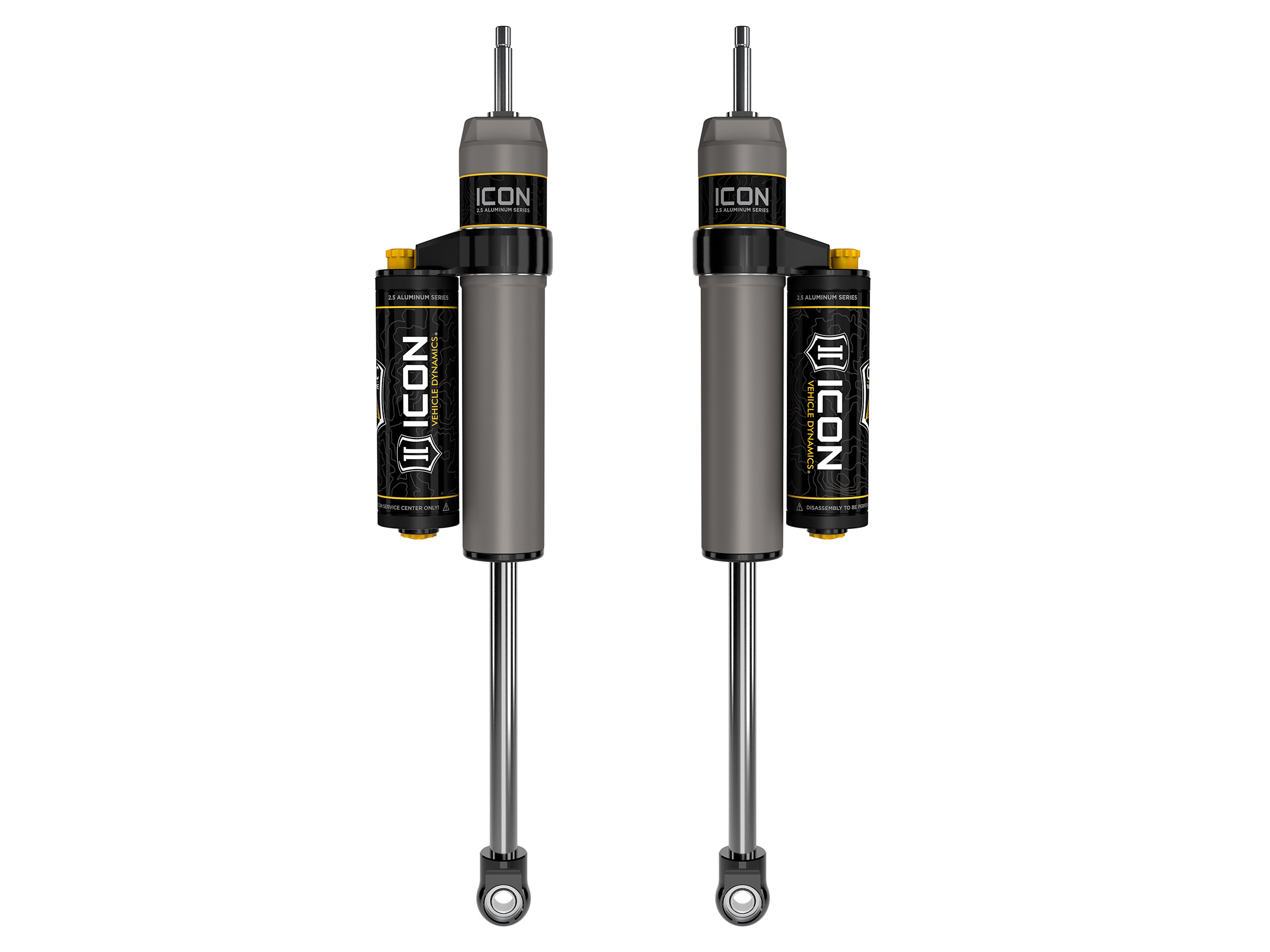 Icon 67720CP - 2005+ Ford F-250/F-350 Super Duty 4WD 7in Front 2.5 Series Shocks VS PB CDCV - Pair Icon 67720CP - 2005+ Ford F-250/F-350 Super Duty 4WD 7in Front 2.5 Series Shocks VS PB CDCV - Pair