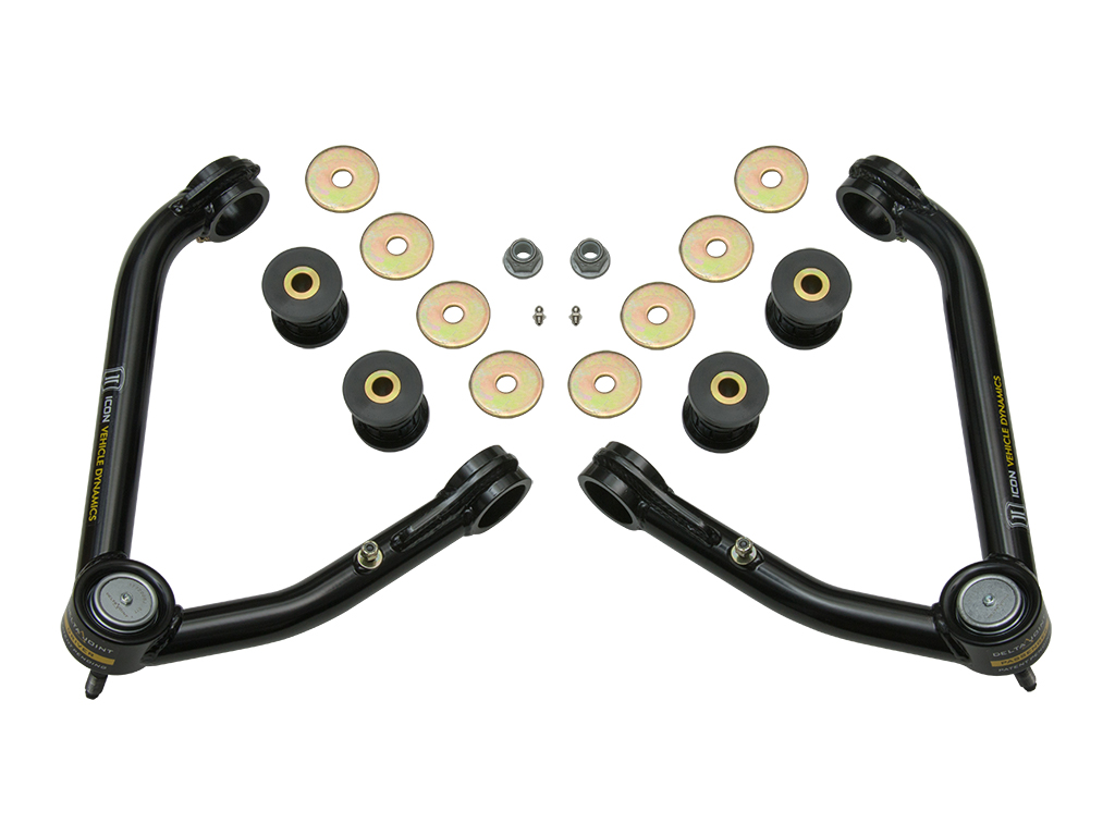 Icon 78601DJ - 14-18 GM 1500 Tubular Upper Control Arm Delta Joint Kit (Large Taper) Icon 78601DJ - 14-18 GM 1500 Tubular Upper Control Arm Delta Joint Kit (Large Taper)