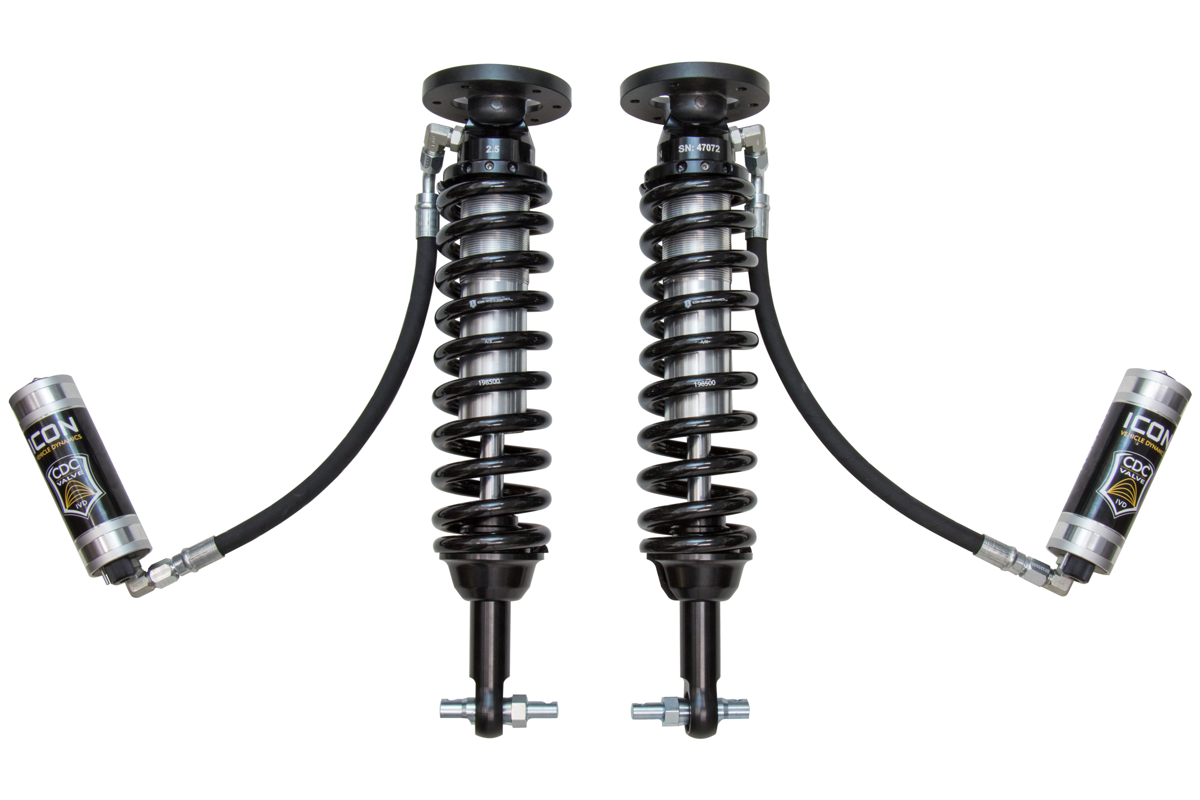 Icon 91815C - 2014 Ford F-150 2WD 1.75-2.63in 2.5 Series Shocks VS CDCV Coilover Kit Icon 91815C - 2014 Ford F-150 2WD 1.75-2.63in 2.5 Series Shocks VS CDCV Coilover Kit