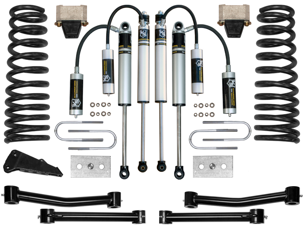 Icon K214501T - 03-08 Ram 2500/3500 4.5in Stage 2 Suspension System