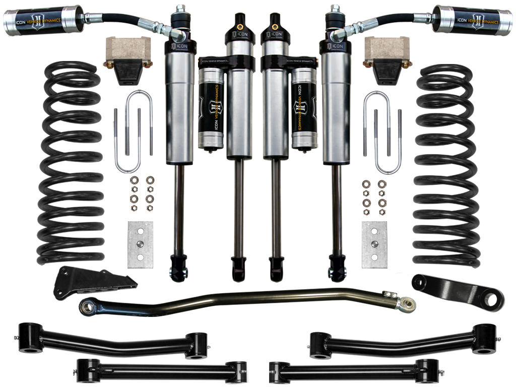 Icon K214553T - 09-12 Ram 2500/3500 4.5in Stage 4 Suspension System