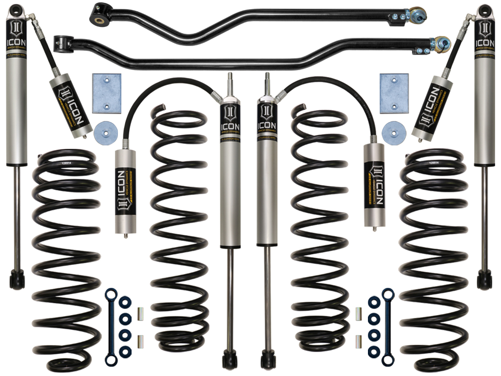 Icon K22003 - 07-18 Jeep Wrangler JK 3in Stage 3 Suspension System