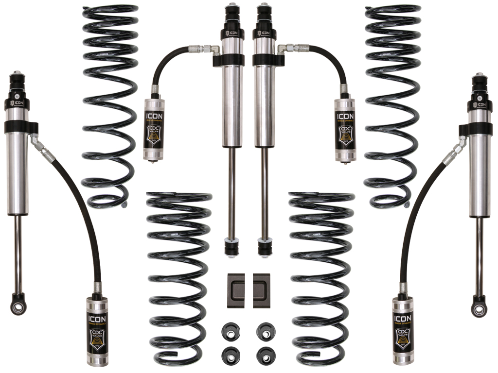 Icon K53093 - 91-97 Toyota Land Cruiser 80 Series 3in Stage 3 Suspension System