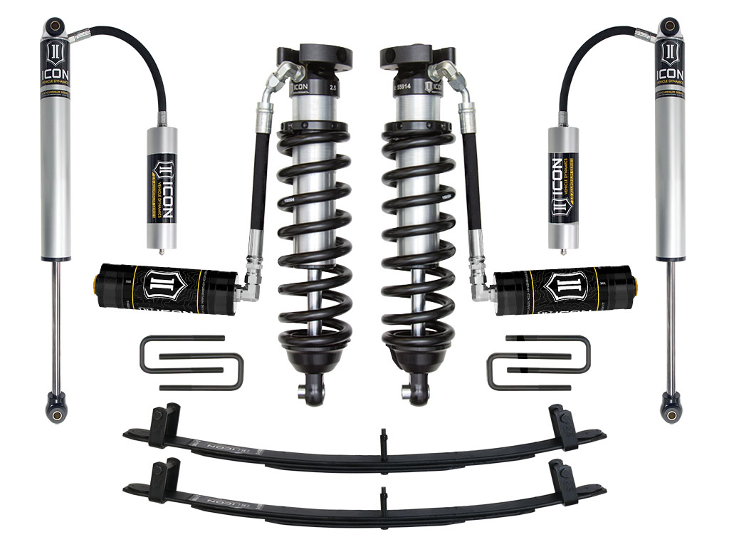 Icon K53013 - 95.5-04 Toyota Tacoma 0-3in Stage 3 Suspension System Icon K53013 - 95.5-04 Toyota Tacoma 0-3in Stage 3 Suspension System