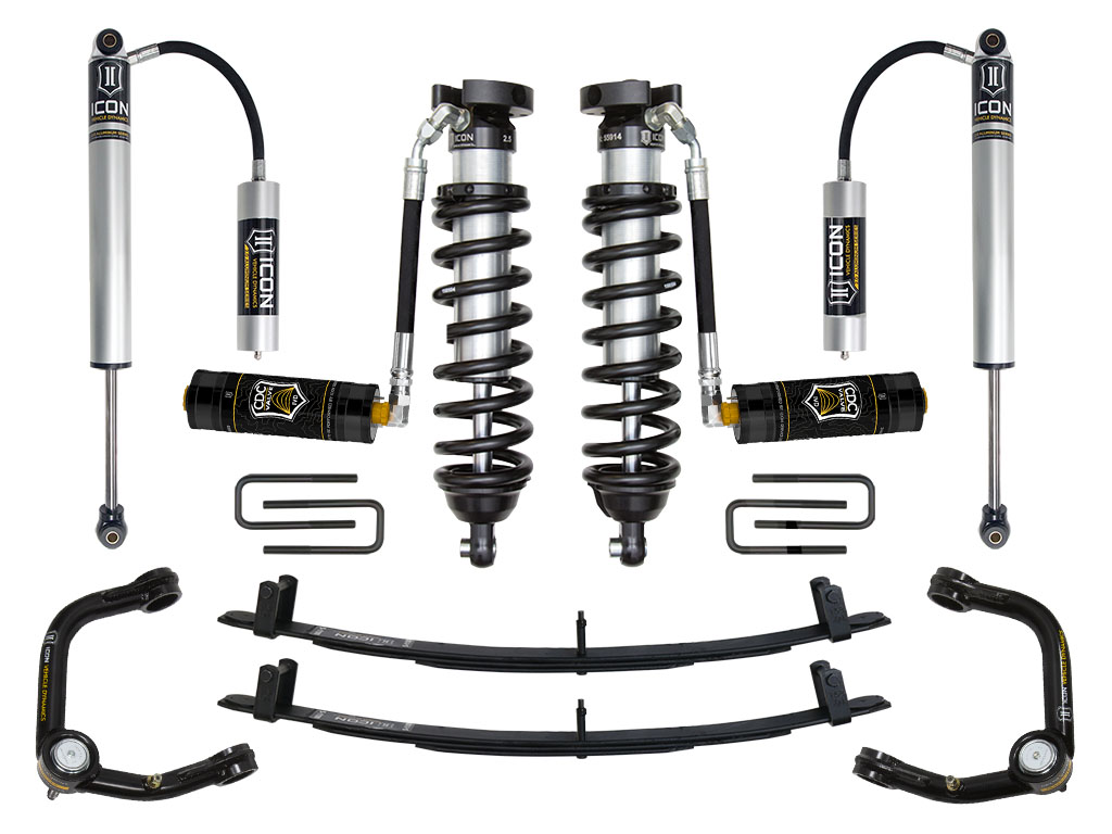 Icon K53015 - 95.5-04 Toyota Tacoma 0-3in Stage 5 Suspension System w/Tubular Uca