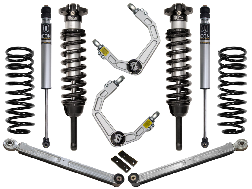 Icon K53063 - 2010+ Toyota FJ/4Runner 0-3.5in Stage 3 Suspension System w/Billet Uca