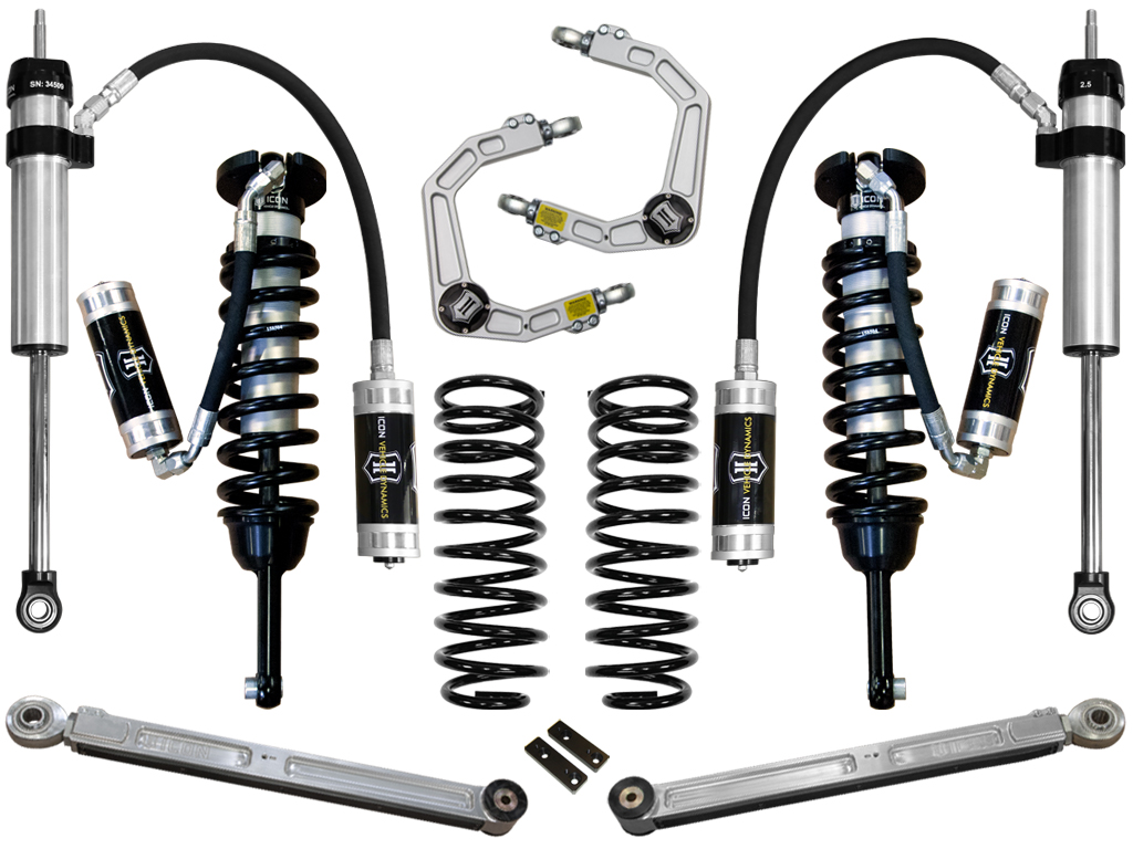 Icon K53065 - 2010+ Toyota FJ/4Runner 0-3.5in Stage 5 Suspension System w/Billet Uca