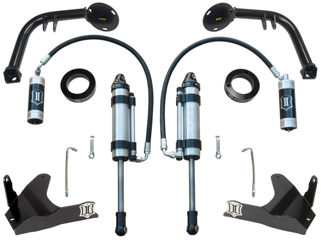 Icon K53113 - 2005+ Toyota Tacoma / 03-09 Toyota 4Runner / 07-09 Toyota FJ S2 Stage 3 Upgrade System