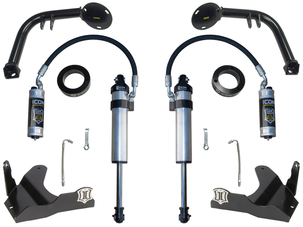 Icon K53122 - 2010+ Toyota FJ/4Runner S2 Stage 2 Upgrade System Icon K53122 - 2010+ Toyota FJ/4Runner S2 Stage 2 Upgrade System