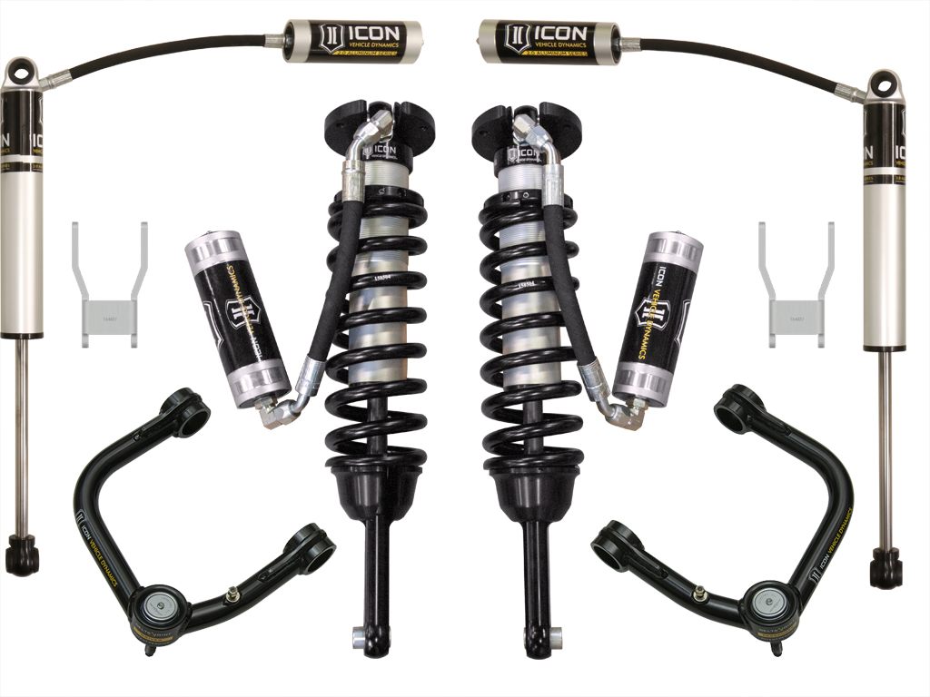 Icon K53139T - 05-11 Toyota Hilux 0-3in Stage 4 Suspension System w/Tubular Uca