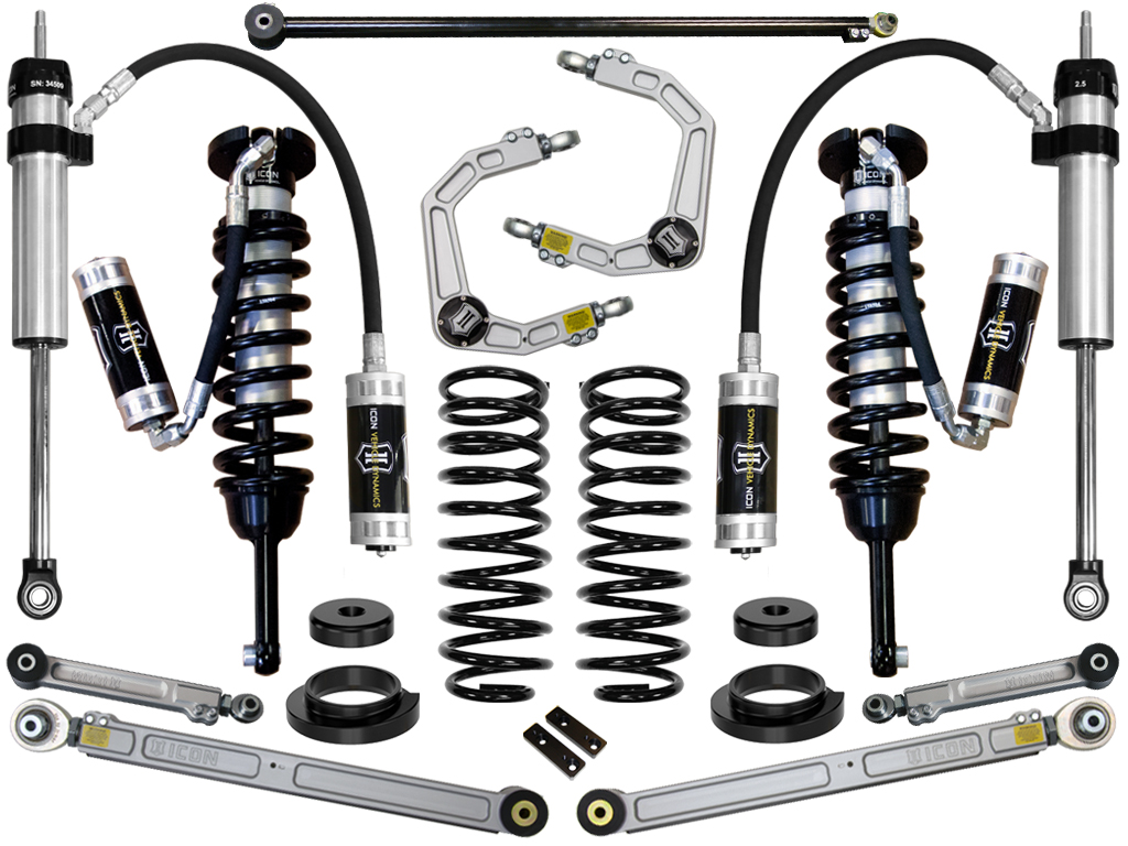 Icon K53176 - 03-09 GX470 0-3.5" STAGE 6 SUSPENSION SYSTEM W BILLET UCA Icon K53176 - 03-09 GX470 0-3.5" STAGE 6 SUSPENSION SYSTEM W BILLET UCA