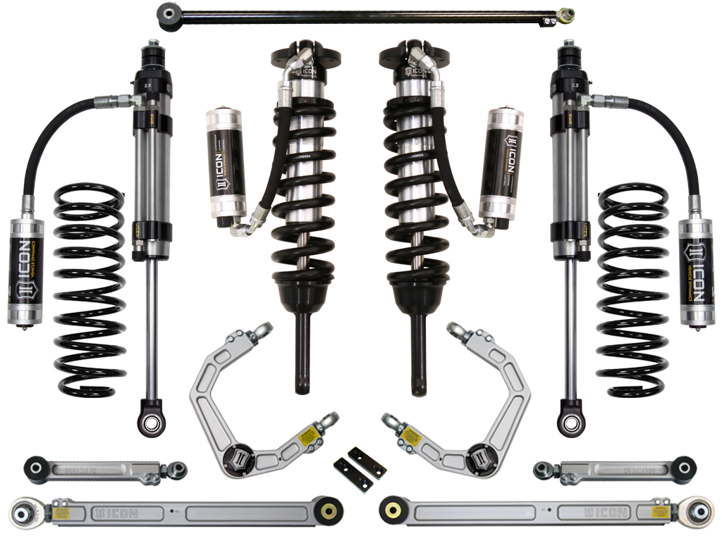 Icon K53188 - 2010+ GX460 0-3.5in Stage 8 Suspension System w/Billet UCA