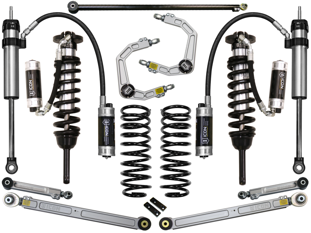 Icon K53187 - 10-UP GX460 0-3.5" STAGE 7 SUSPENSION SYSTEM W BILLET UCA Icon K53187 - 10-UP GX460 0-3.5" STAGE 7 SUSPENSION SYSTEM W BILLET UCA