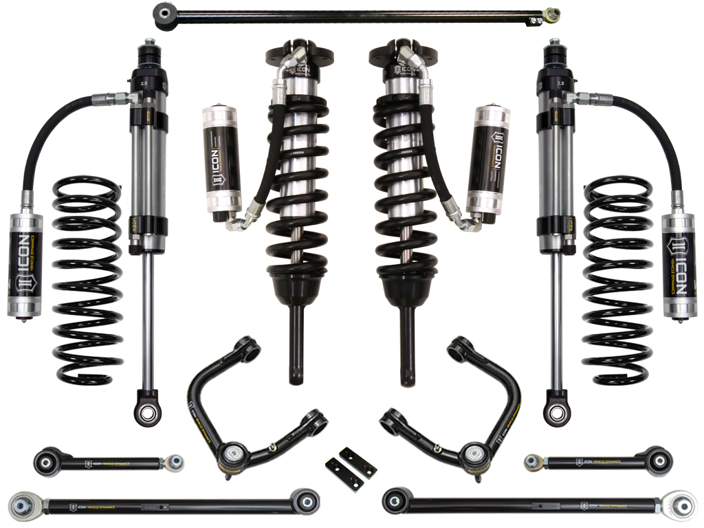 Icon K53188T - 10-UP GX460 0-3.5" STAGE 8 SUSPENSION SYSTEM W TUBULAR UCA Icon K53188T - 10-UP GX460 0-3.5" STAGE 8 SUSPENSION SYSTEM W TUBULAR UCA