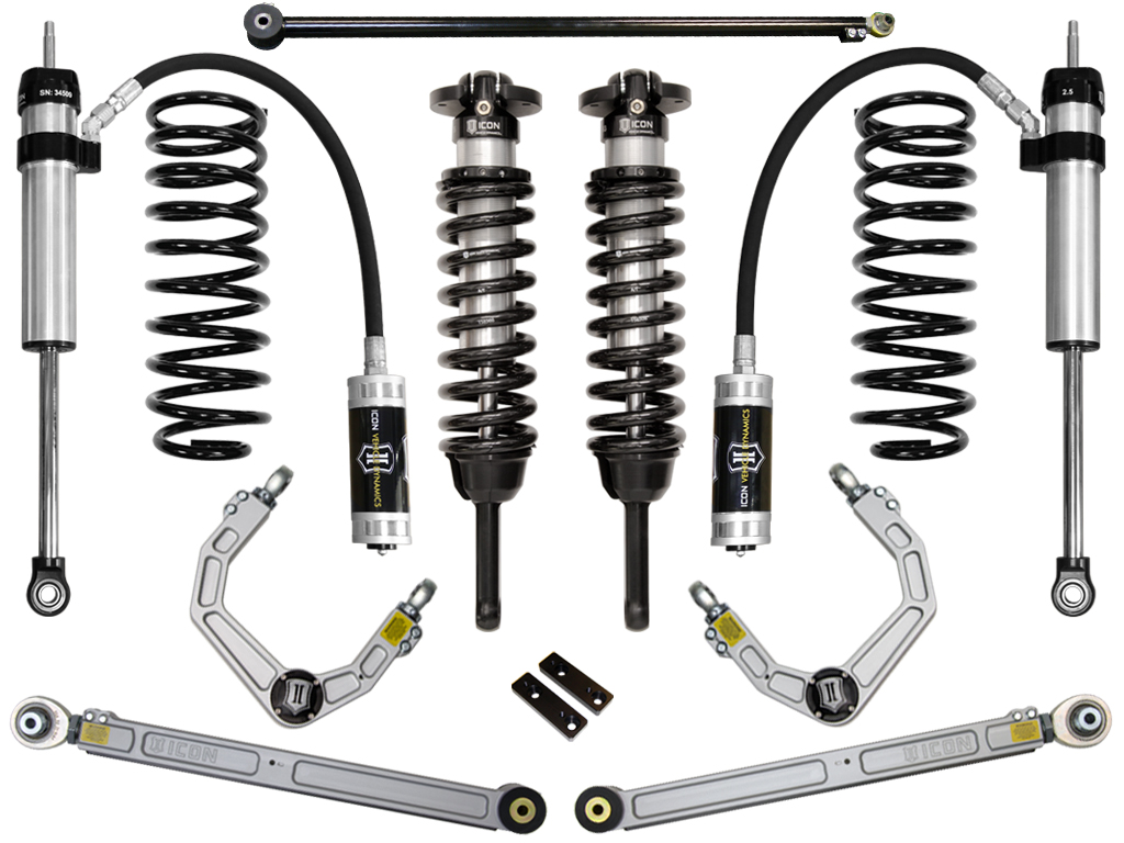 Icon K53184 - 10-UP GX460 0-3.5" STAGE 4 SUSPENSION SYSTEM W BILLET UCA Icon K53184 - 10-UP GX460 0-3.5" STAGE 4 SUSPENSION SYSTEM W BILLET UCA