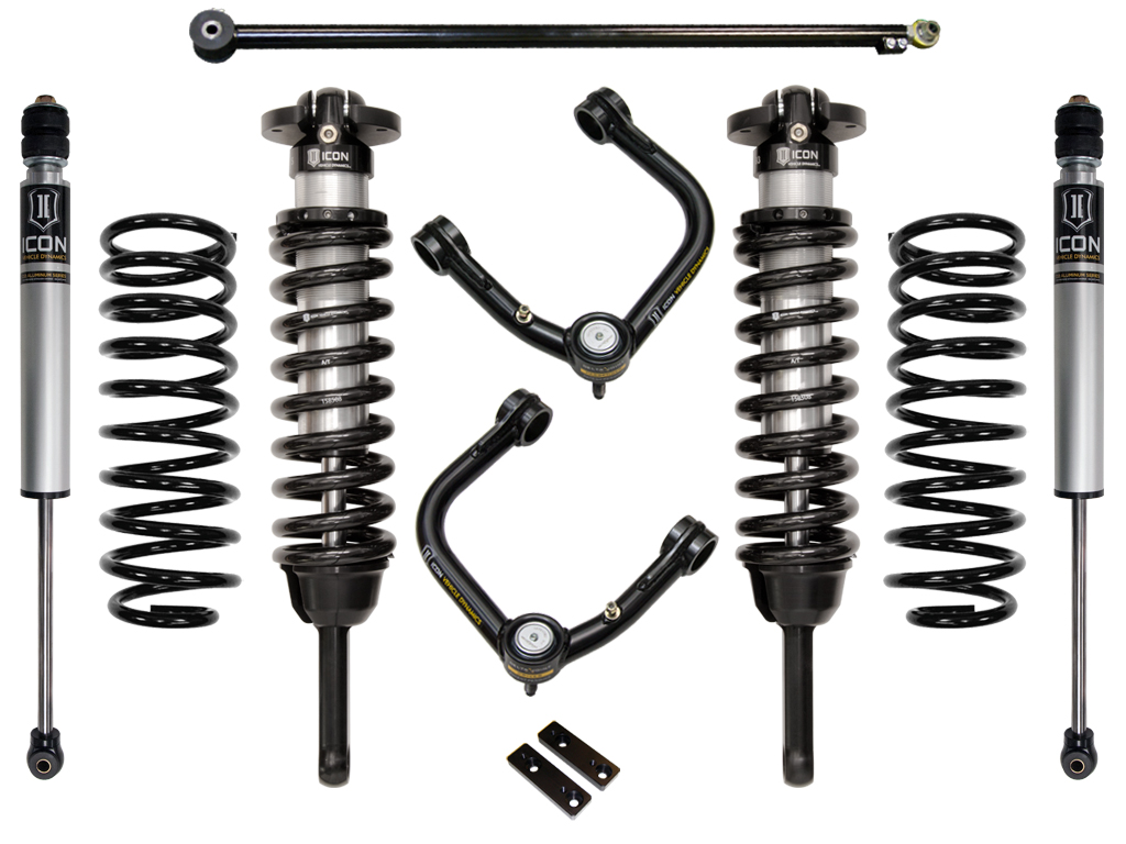 Icon K53182T - 10-20 Lexus GX460 0-3.5in Stage 2 Suspension System w/Tubular UCA Icon K53182T - 10-20 Lexus GX460 0-3.5in Stage 2 Suspension System w/Tubular UCA