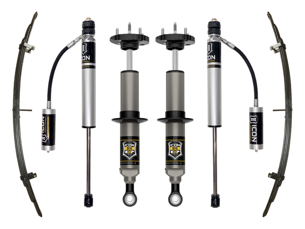 Icon K53228 - 07-21 Toyota Tundra 0-2.25in Lift Stage 3 EXP Suspension System Icon K53228 - 07-21 Toyota Tundra 0-2.25in Lift Stage 3 EXP Suspension System