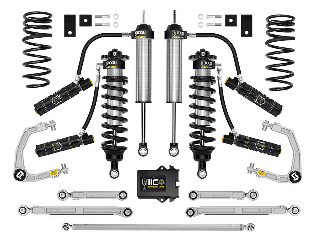 Icon K53216S - 22-23 Toyota Tundra 1.25-3.25in Stage 6 3.0 Suspension System - Billet (TRD)
