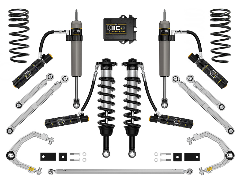 Icon K53204 - 22-23 Toyota Tundra 1.25-3.5in Stage 14 Suspension System - Billet