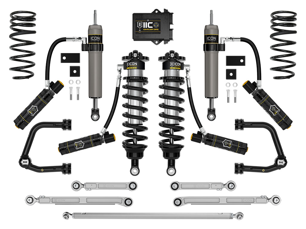 Icon K53253T - 2023-2024 Toyota Sequoia, 3-4.25" Lift, Stage 3 3.0 Suspension System, Tubular
