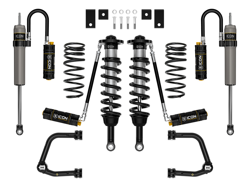 Icon K53239T - 2023-2024 Toyota Sequoia, 3-4.5" Lift, Stage 9 Suspension System, Tubular Icon K53239T - 2023-2024 Toyota Sequoia, 3-4.5" Lift, Stage 9 Suspension System, Tubular
