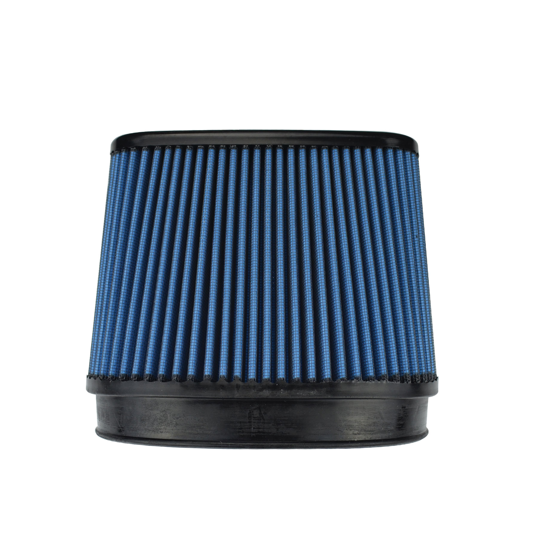 Injen X-1129-BB - NanoWeb Dry Air Filter 6.7x4.54in Oval ID / 7.7x5.7in OD / 5.55in Height / 7x2.75in Top