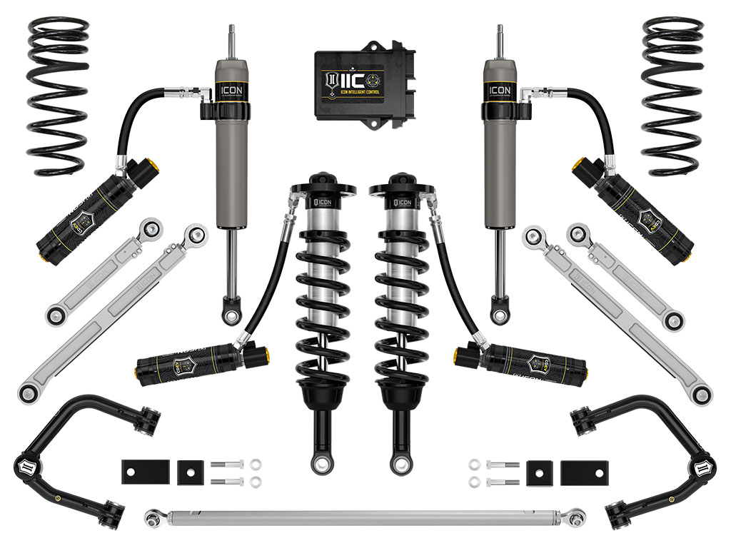 Icon K53242T - 2023-2024 Toyota Sequoia, 3-4.5" Lift, Stage 12 Suspension System, Tubular Icon K53242T - 2023-2024 Toyota Sequoia, 3-4.5" Lift, Stage 12 Suspension System, Tubular